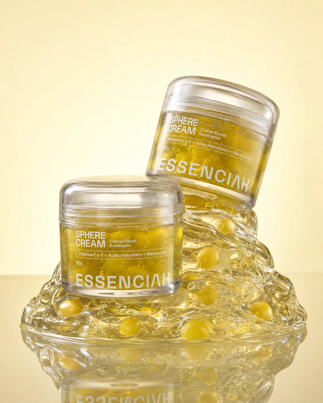Kit com 2 potes de Sphere Cream