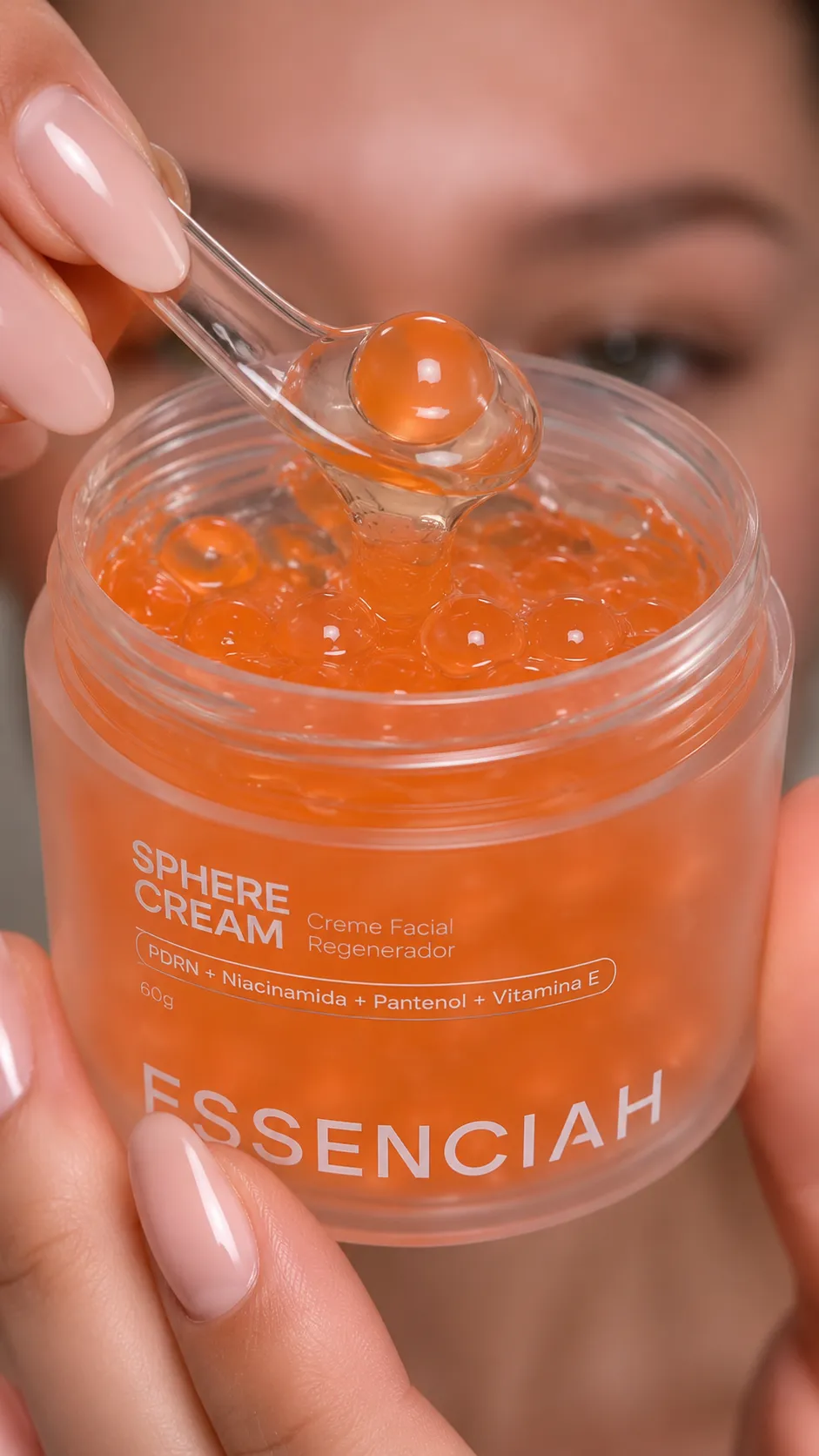 Caixa do Sphere Cream aberta
